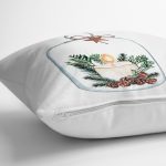 - Rh-K10161-Gorsel3 - Realhomes Mum & Kozalak Tasarımlı Christmas Temalı Dijital Baskılı Dekoratif Yastık Kırlent Kılıfı Realhomes