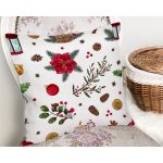 - Rh-K10172-Gorsel2 - Realhomes  Özel Tasarım Christmas Temalı Dijital Baskılı Modern Yastık Kırlent Kılıfı Realhomes