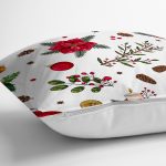 - Rh-K10172-Gorsel3 - Realhomes  Özel Tasarım Christmas Temalı Dijital Baskılı Modern Yastık Kırlent Kılıfı Realhomes