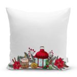 - Rh-K10174-Gorsel1 - Realhomes  Özel Tasarım Christmas Temalı Dijital Baskılı Modern Yastık Kırlent Kılıfı Realhomes