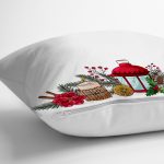 - Rh-K10174-Gorsel3 - Realhomes  Özel Tasarım Christmas Temalı Dijital Baskılı Modern Yastık Kırlent Kılıfı Realhomes