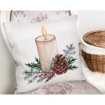 Özel Tasarım Christmas Temalı Dijital Baskılı Modern Yastık Kırlent Kılıfı Realhomes