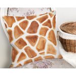 Zürafa Benekli Özel Tasarım Dijital Baskılı Dekoratif Yastık Kırlent Kılıfı Realhomes
