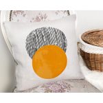 - Rh-K10207-Gorsel2 - Realhomes Sanat Güneşi Temalı Dijital Baskılı Modern Yastık Kırlent Kılıfı Realhomes