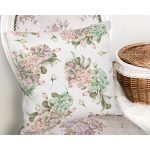 Çiçek Demetleri Özel Tasarım Dijital Baskılı Modern Yastık Kırlent Kılıfı Realhomes