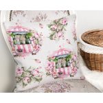 - Rh-K10214-Gorsel2 - Realhomes  Çiçek Demetleri Özel Tasarım Dijital Baskılı Dekoratif Yastık Kırlent Kılıfı Realhomes