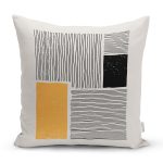 - Rh-K10250-Gorsel1 - Realhomes Soyut İlkel Desen Tasarımlı Dijital Baskılı Dekoratif Yastık Kırlent Kılıfı Realhomes