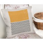 Soyut İlkel Desen Tasarımlı Dijital Baskılı Modern Yastık Kırlent Kılıfı Realhomes