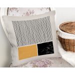 Soyut İlkel Desen Tasarımlı Dijital Baskılı Modern Yastık Kırlent Kılıfı Realhomes