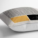 Soyut İlkel Desen Tasarımlı Dijital Baskılı Modern Yastık Kırlent Kılıfı Realhomes