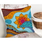 - Rh-K10255-Gorsel2 - Realhomes Etnik Desen Tasarımlı Dijital Baskılı Modern Yastık Kırlent Kılıfı Realhomes