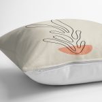 - Rh-K10259-Gorsel3 - Realhomes  Soyut Çizimli Çiçek Tasarımlı Dijital Baskılı Modern Yastık Kırlent Kılıfı Realhomes