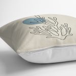 Onedraw Çizimli Özel Tasarım Dijital Baskılı Modern Yastık Kırlent Kılıfı Realhomes