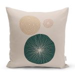 Minimalist Motifli Dijital Baskılı Modern Yastık Kırlent Kılıfı Realhomes