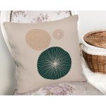 Minimalist Motifli Dijital Baskılı Modern Yastık Kırlent Kılıfı Realhomes