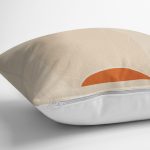 Sanatsal Güneşin Doğuşu Tasarımlı Dijital Baskılı Modern Yastık Kırlent Kılıfı Realhomes