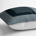 Soyut Tarzda Onedraw Çizimli Dijital Baskılı Modern Yastık Kırlent Kılıfı Realhomes