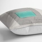 Soyut Tarzda Onedraw Çizimli Dijital Baskılı Dekoratif Yastık Kırlent Kılıfı Realhomes