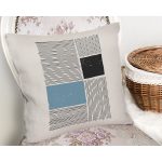 Soyut Tarzda Onedraw Çizimli Dijital Baskılı Modern Yastık Kırlent Kılıfı Realhomes