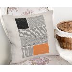 Soyut Tarzda Onedraw Çizimli Dijital Baskılı Modern Yastık Kırlent Kılıfı Realhomes