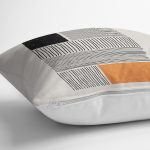 Soyut Tarzda Onedraw Çizimli Dijital Baskılı Modern Yastık Kırlent Kılıfı Realhomes