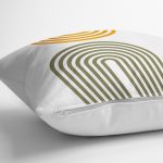 Retro Özel Tasarım Dijital Baskılı Modern Yastık Kırlent Kılıfı Realhomes