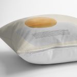 Soyut Tarzda Onedraw Çizimli Dijital Baskılı Dekoratif Yastık Kırlent Kılıfı Realhomes