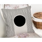 Soyut Tarzda Onedraw Çizimli Dijital Baskılı Dekoratif Yastık Kırlent Kılıfı Realhomes