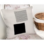 Soyut Tarzda Onedraw Çizimli Dijital Baskılı Modern Yastık Kırlent Kılıfı Realhomes