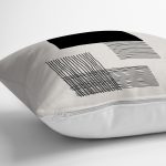 Soyut Tarzda Onedraw Çizimli Dijital Baskılı Dekoratif Yastık Kırlent Kılıfı Realhomes