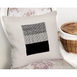 Soyut Tarzda Onedraw Çizimli Dijital Baskılı Modern Yastık Kırlent Kılıfı Realhomes