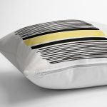 - Rh-K10315-Gorsel3 - Realhomes  Soyut Tarzda Onedraw Çizimli Dijital Baskılı Modern Yastık Kırlent Kılıfı Realhomes