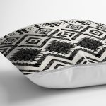 İskandinav Desenli Etnik Tasarımlı Dijital Baskılı Dekoratif Yastık Kırlent Kılıfı Realhomes