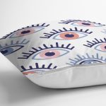 - Rh-K10365-Gorsel3 - Realhomes  Mistik Göz Motifli Dijital Baskılı Modern Yastık Kırlent Kılıfı Realhomes