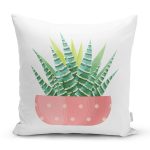 Kaktüs Özel Tasarımlı Dijital Baskılı Dekoratif Yastık Kırlent Kılıfı Realhomes