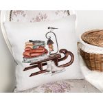 Özel Tasarım Kış Temalı Dijital Baskılı Modern Yastık Kırlent Kılıfı Realhomes