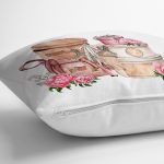 Hediye Paketleri Özel Tasarım Dijital Baskılı Dekoratif Yastık Kırlent Kılıfı Realhomes