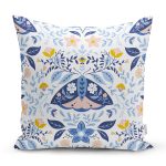 Çiçekli Özel Tasarım Dijital Baskılı Dekoratif Yastık Kırlent Kılıfı Realhomes