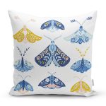 - Rh-K10410-Gorsel1 - Realhomes Renkli Kelebekler Özel Tasarım Dijital Baskılı Dekoratif Yastık Kırlent Kılıfı Realhomes