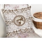 Karakalem Çiçek & Yazı & Portre Desenli Dijital Baskılı Modern Yastık Kırlent Kılıfı Realhomes