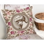 - Rh-K10426-Gorsel2 - Realhomes Rengarenk Çiçek Portre Motifli Dijital Baskılı Dekoratif Yastık Kırlent Kılıfı Realhomes