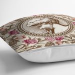 - Rh-K10426-Gorsel3 - Realhomes Rengarenk Çiçek Portre Motifli Dijital Baskılı Dekoratif Yastık Kırlent Kılıfı Realhomes