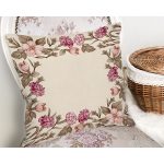 - Rh-K10427-Gorsel2 - Realhomes Rengarenk Çiçek Çerçeveli Dijital Baskılı Modern Yastık Kırlent Kılıfı Realhomes