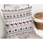 Etnik İskandinav Motifli Dijital Baskılı Dekoratif Yastık Kırlent Kılıfı Realhomes