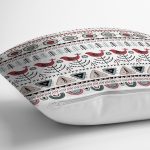 Etnik İskandinav Motifli Dijital Baskılı Dekoratif Yastık Kırlent Kılıfı Realhomes