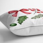 - Rh-K10456-Gorsel3 - Realhomes Beyaz Zemin Kurdele Üzüm Tasarımlı Dijital Baskılı Dekoratif Yastık Kırlent Kılıfı Realhomes