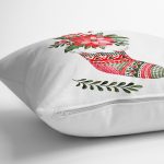 - Rh-K10458-Gorsel3 - Realhomes  Mery Christmas Temalı Dijital Baskılı Dekoratif Yastık Kırlent Kılıfı Realhomes