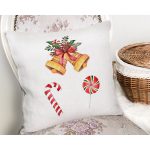 - Rh-K10459-Gorsel2 - Realhomes Mery Christmas Temalı Dijital Baskılı Modern Yastık Kırlent Kılıfı Realhomes