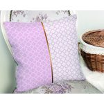 - Rh-K9273-Gorsel2 - Realhomes Pembe & Beyaz Ogea Desenli Dijital Baskılı Modern Yastık Kırlent Kılıfı Realhomes