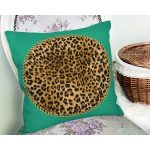 - Rh-K9281-Gorsel2 - Realhomes Leopar Desenli Dijital Baskılı Modern Yastık Kırlent Kılıfı Realhomes